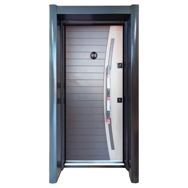 Porte Blindée L’Arc Gris : design moderne et sécurité