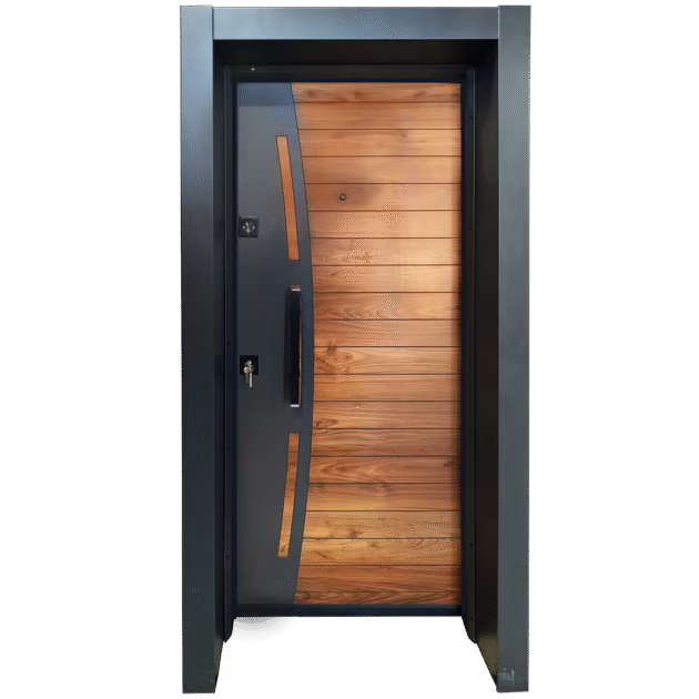 Porte Blindée Turque L’Horizon Bois